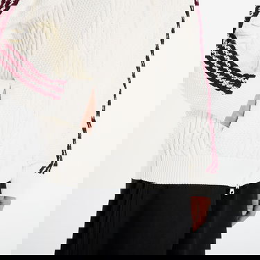 Sveter adidas Performance Adidas Originals Archive Cutline Knit Track Top Biela | KS7804, 2