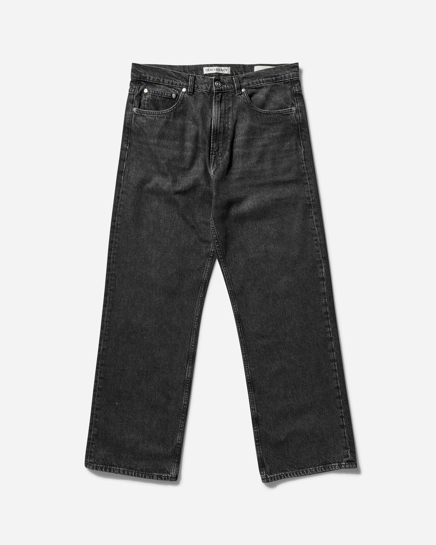Džínsy OUR LEGACY Third Cut Jeans Čierna | M4195TS 001, 1