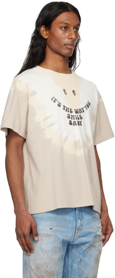 Tričko Maison Margiela MM6 Maison Margiela Tie-Dyed T-Shirt Béžová | SH2GC0025 M20110, 1