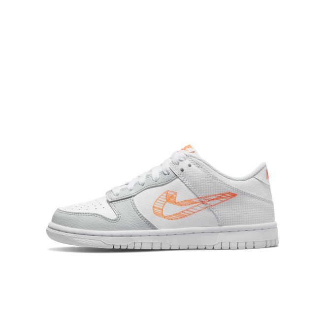 Tenisky a topánky Nike Dunk Low SE "3D Swoosh" GS Šedá | DR0171-100, 0
