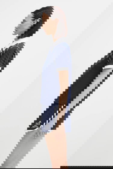 Súprava Sporty & Rich Crown 70S Pique Polo Shirt and Shorts Set Navy | TO057621304BL107, 1