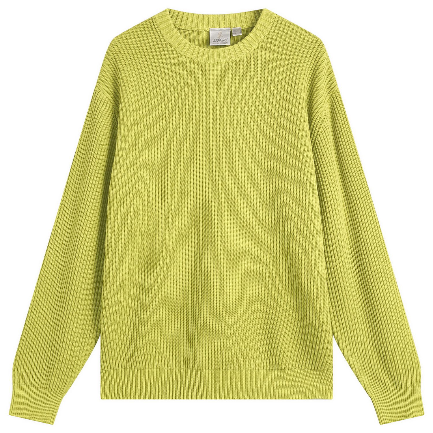 Sveter GRAMICCI Cotton Knit Sweater Zelené | G5FU-J023-MIG, 1