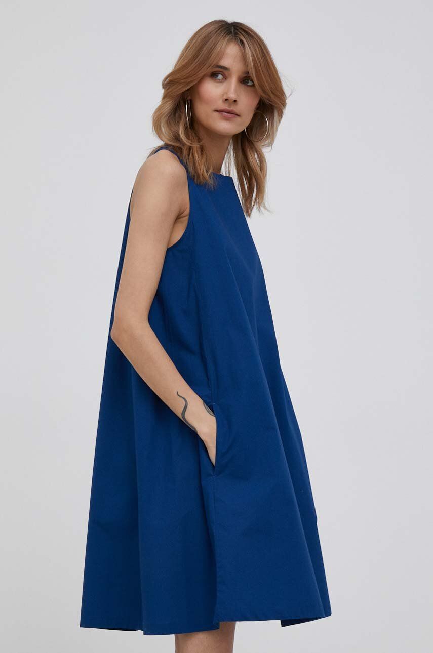 Šaty United Colors of Benetton Dress Navy | 464KDV04X.2G6, 0