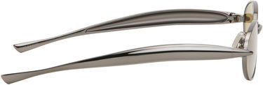 Slnečné okuliare Bottega Veneta Bottega Veneta Oval Sunglasses Metalická | BV1386S-002, 1