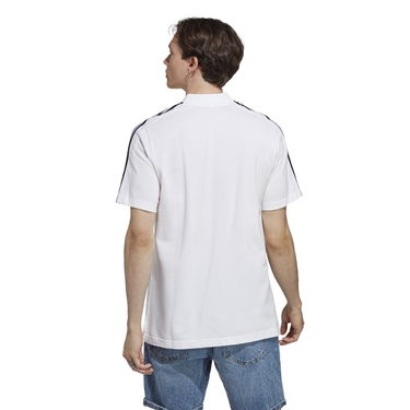 Polo tričko adidas Performance 3-Stripes Polo Shirt Biela | IC9312, 2