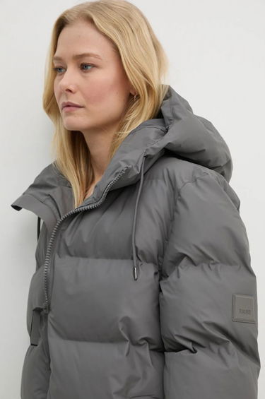 Prešívaná bunda Rains Long Puffer Down Jacket Šedá | 15130.13, 6