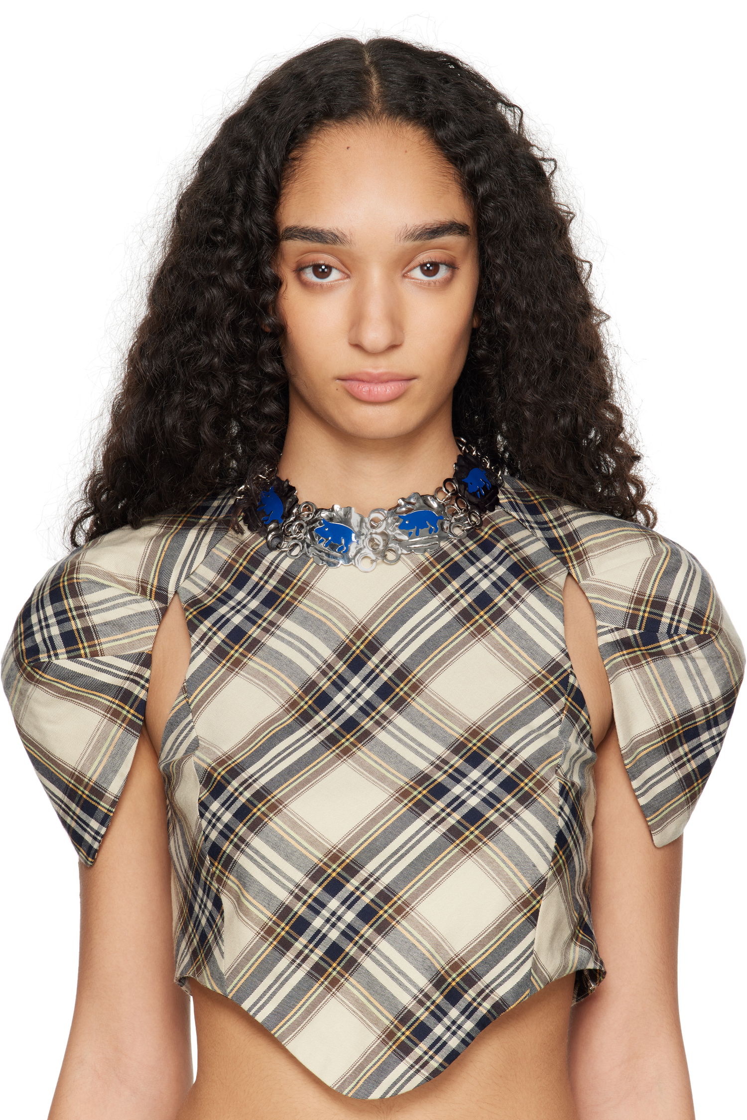 Náhrdelník Chopova Lowena Chopova Lowena Piggy Conga Necklace Metalická | 6514, 1