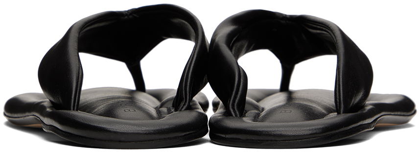 Tenisky a topánky BY FAR Dasha Leather Thong Sandals Čierna | 23SSDASBLNAP, 1