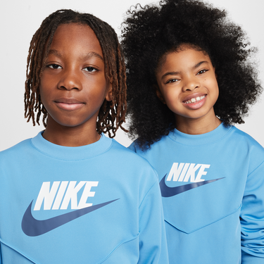 Mikina Nike Nike Sportswear Tracksuit Big Kids Modrá | FD3090-489, 4