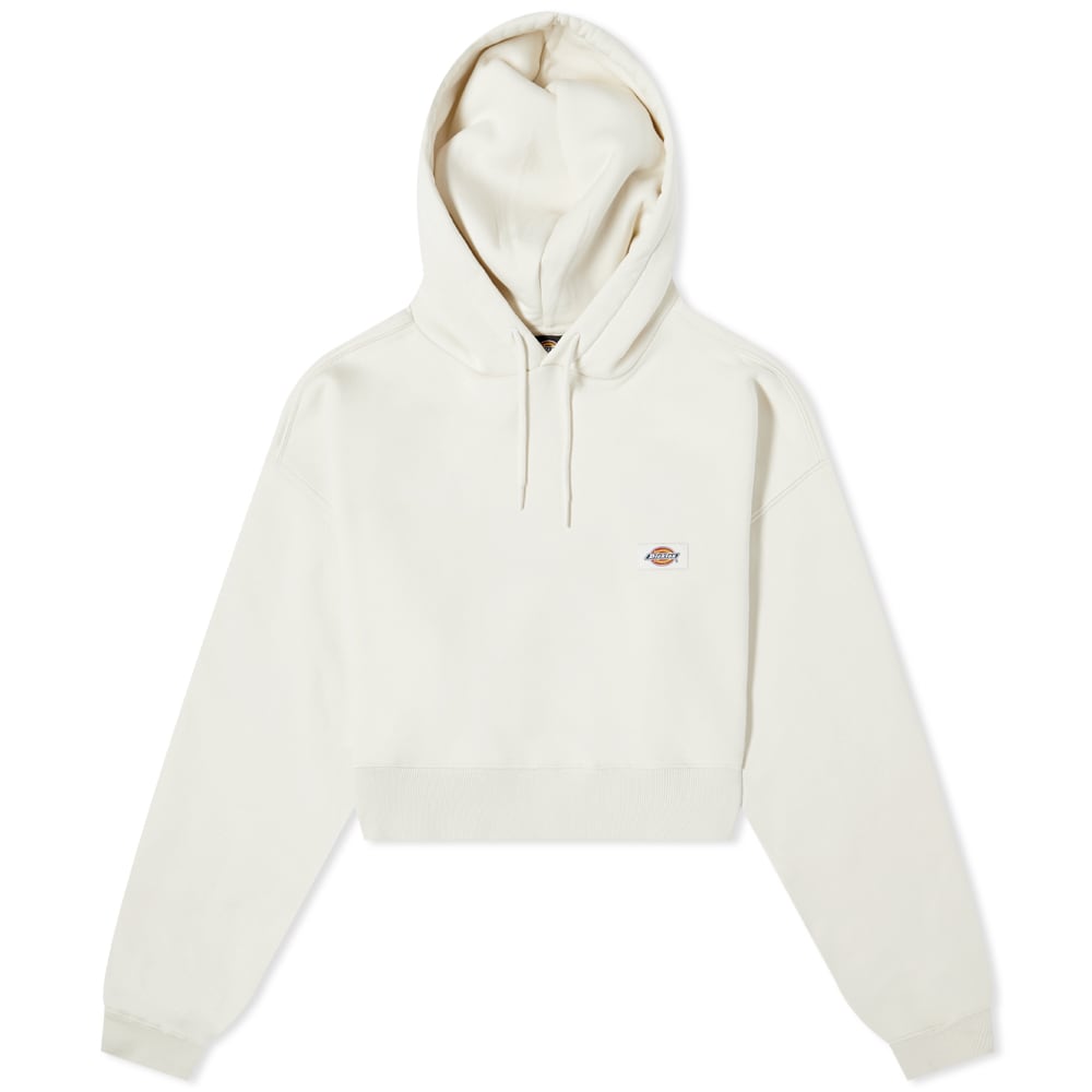 Mikina Dickies Oakport Cropped Hoodie Biela | DK0A4XJTECR1, 0