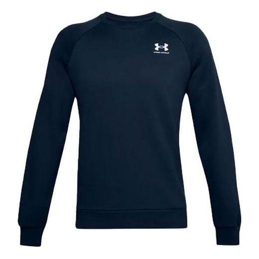 Mikina Under Armour Men's Fleece Crew Sweatshirt Modrá | 1359029-408
