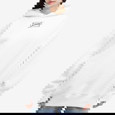 Mikina Jean Paul Gaultier Gaultier Oversized Hoodie Biela | 24-31-F-SW044I-J057-0100, 2