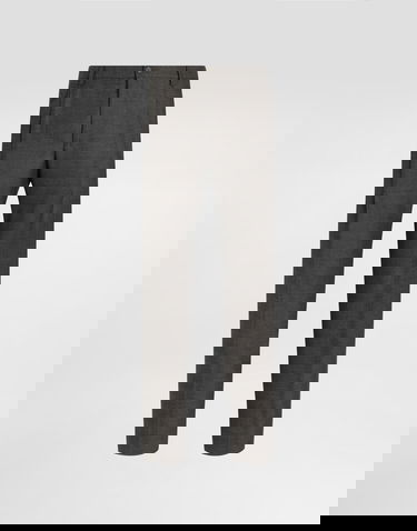 Nohavice Dolce & Gabbana Pleated Wool Trousers Šedá | GV4EETFU25ES8290, 0