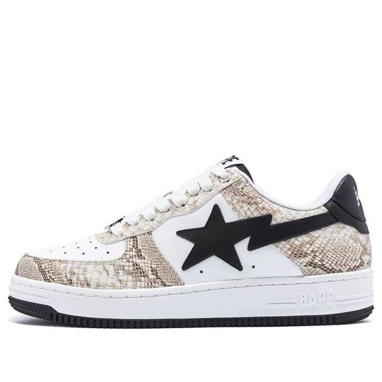 Tenisky a topánky BAPE BAPE STA Snakeskin Biela | BAPESTA-SNAKESKIN-BEIGE, 0