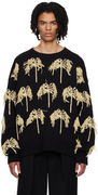Jil Sander Crewneck Palm Tree Sweater