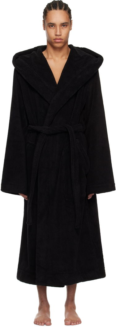 Pyžamo Rick Owens Rick Owens Beach Hooded Bathrobe Čierna | RH0000002 SPO1, 0
