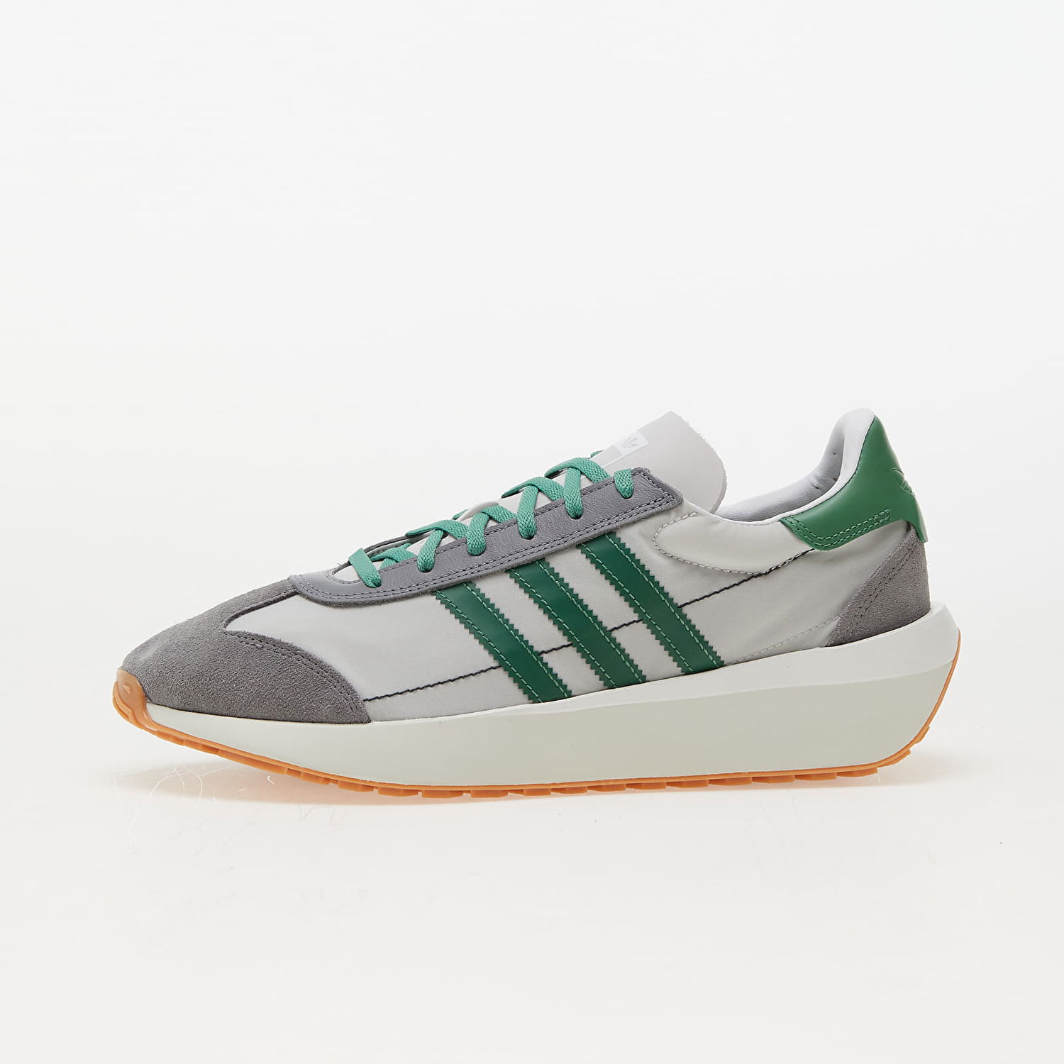 Tenisky a topánky adidas Originals Country XLG Grey One/ Preloveded Green/ Ftw White Zelené | IE3231, 0