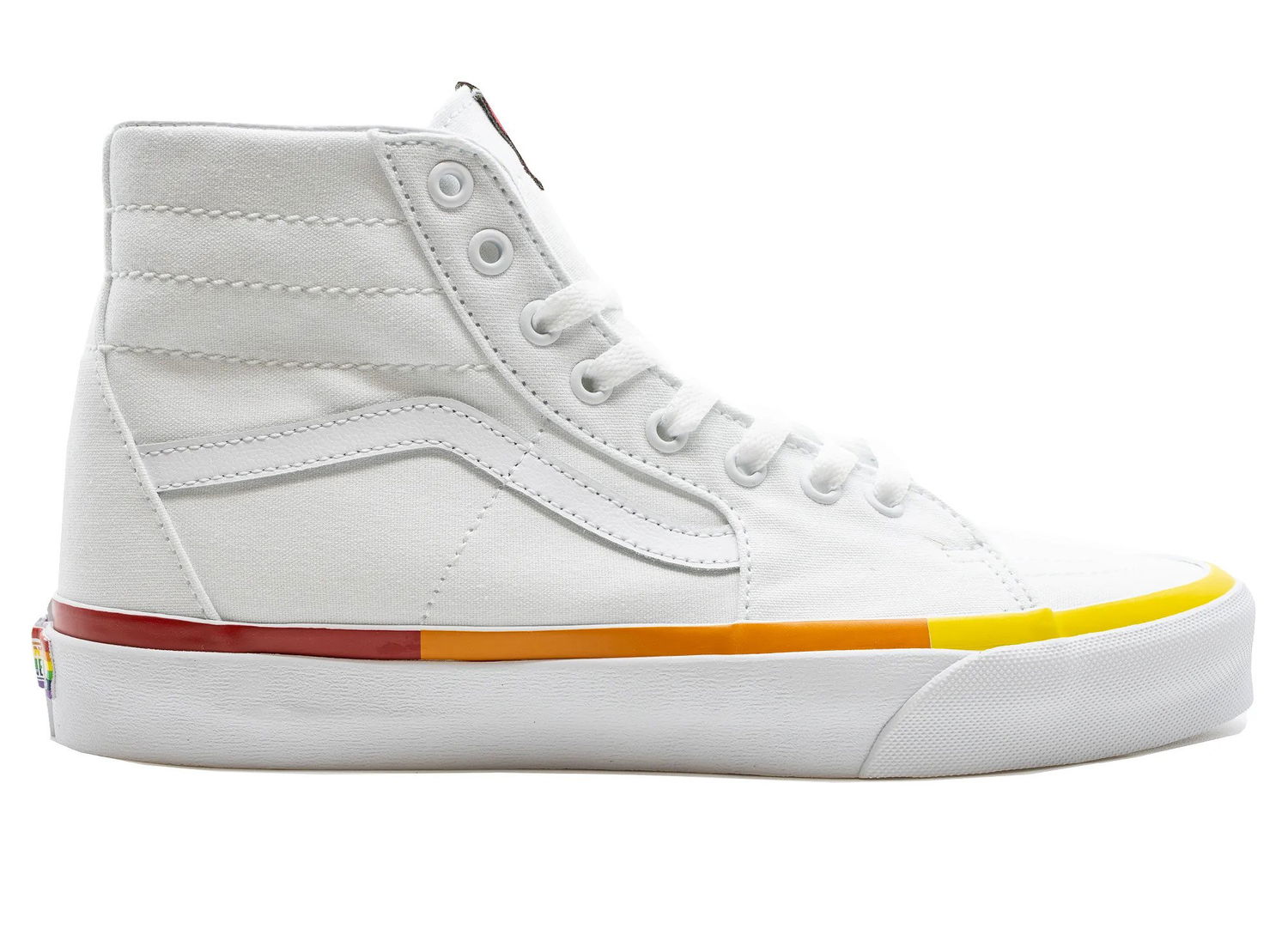 Tenisky a topánky Vans Rainbow Foxing Sk8-hi Tapered Biela | VN0A4U16MWF, 0