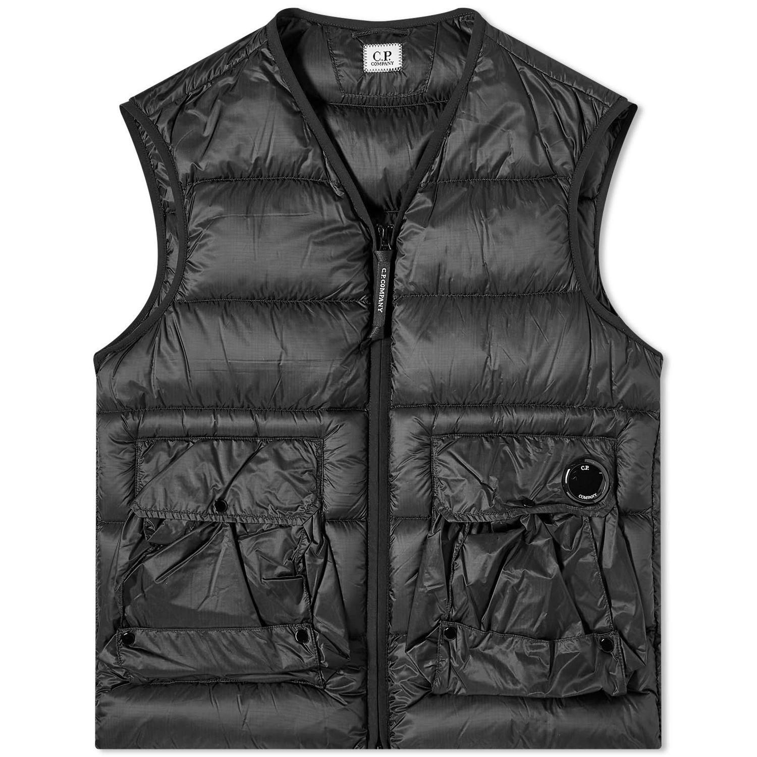 Vesta C.P. Company D.D Shell Vest Čierna | 15CMOW203A-006099A-999, 0