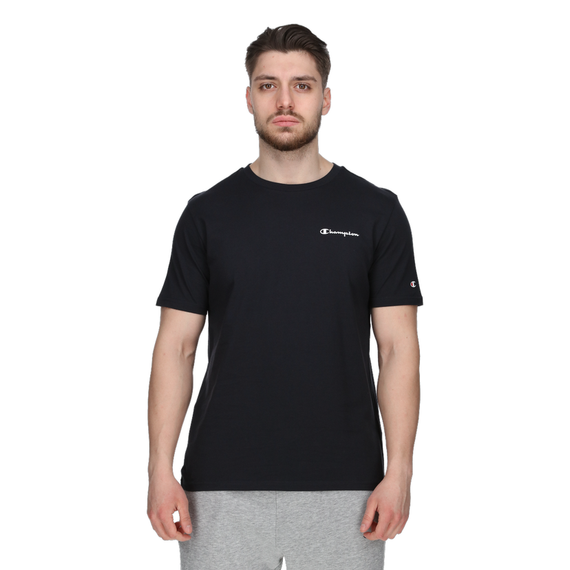 Tričko Champion Basic T-Shirt Čierna | CHA241M800-21