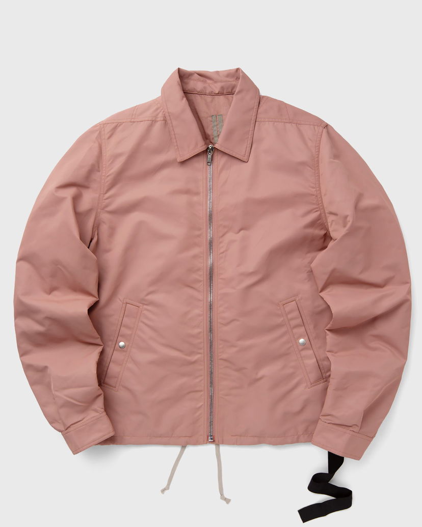 Bomber bunda Rick Owens WOVENPADDEDJACKET-ZIPFRONTJKT Ružová | DU01D1783-DARK-PINK