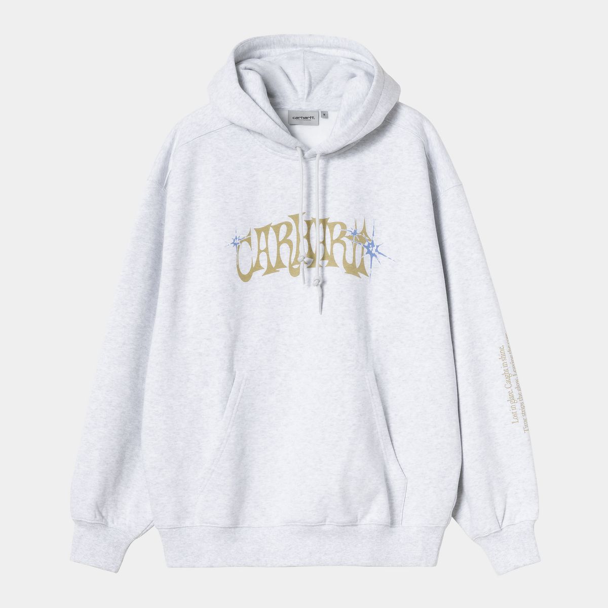 Mikina Carhartt WIP Hooded Bedazzle Sweatshirt Šedá | A252066_9, 0