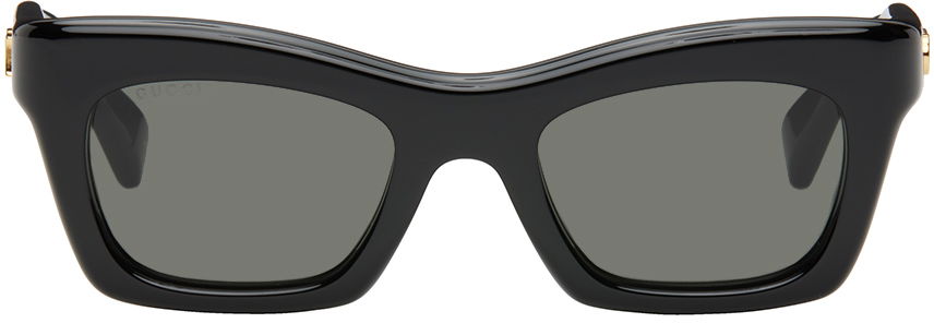 Black Rectangular Sunglasses