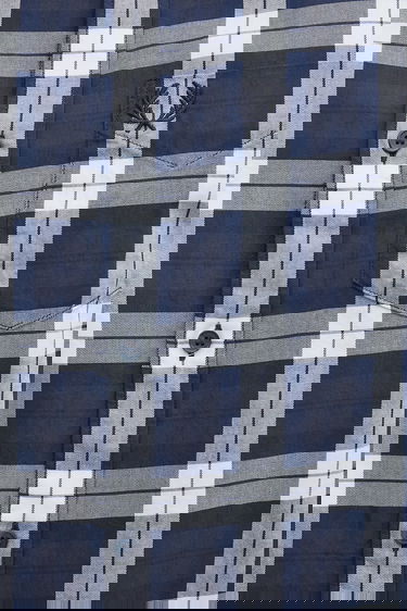 Košeľa Fred Perry Fred Perry Checked Regular Fit Shirt Navy | M1742, 3