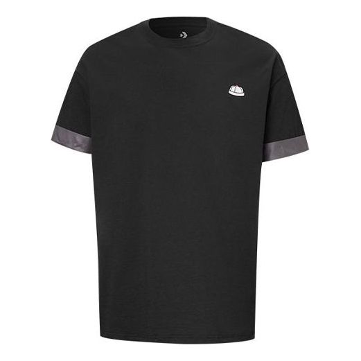 Tričko Converse Short Sleeve City Tee Čierna | 10020858-A02