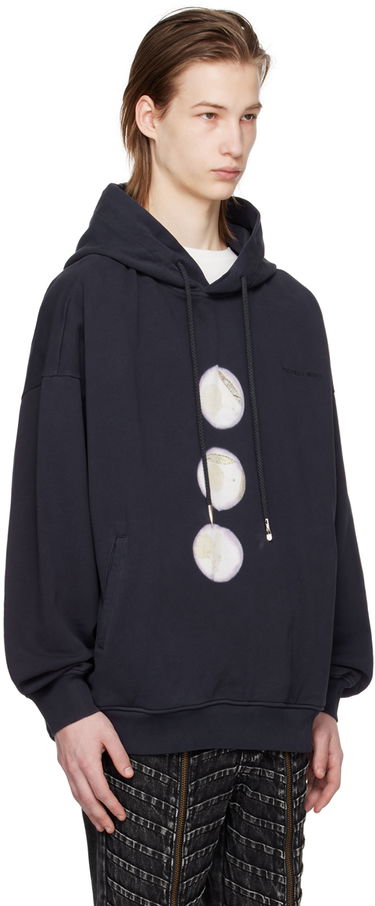 Mikina Feng Chen Wang Feng Chen Wang Plant Dye Hoodie Navy | FMS17HD04, 1