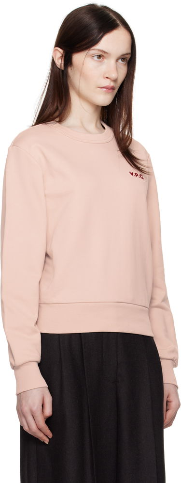 Mikina A.P.C. Boxy Sweatshirt Ružová | COHGO-F27918, 1