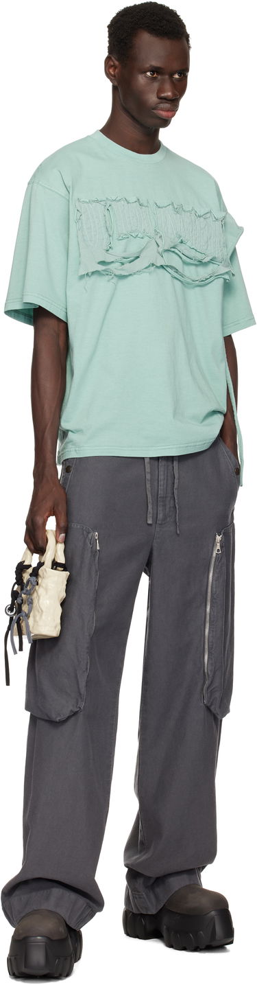 Tričko Ottolinger Ottolinger Distressed Oversized T-Shirt Zelené | 115-102315-01, 3