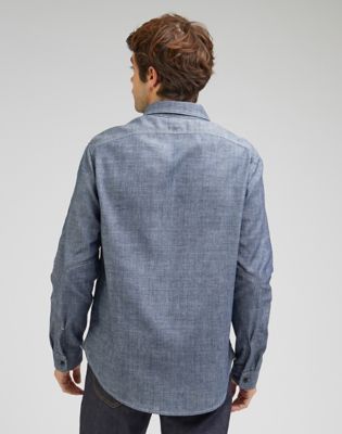 Košeľa Lee 101 70's Shirt Dry Šedá | 112331404:XXL, 1