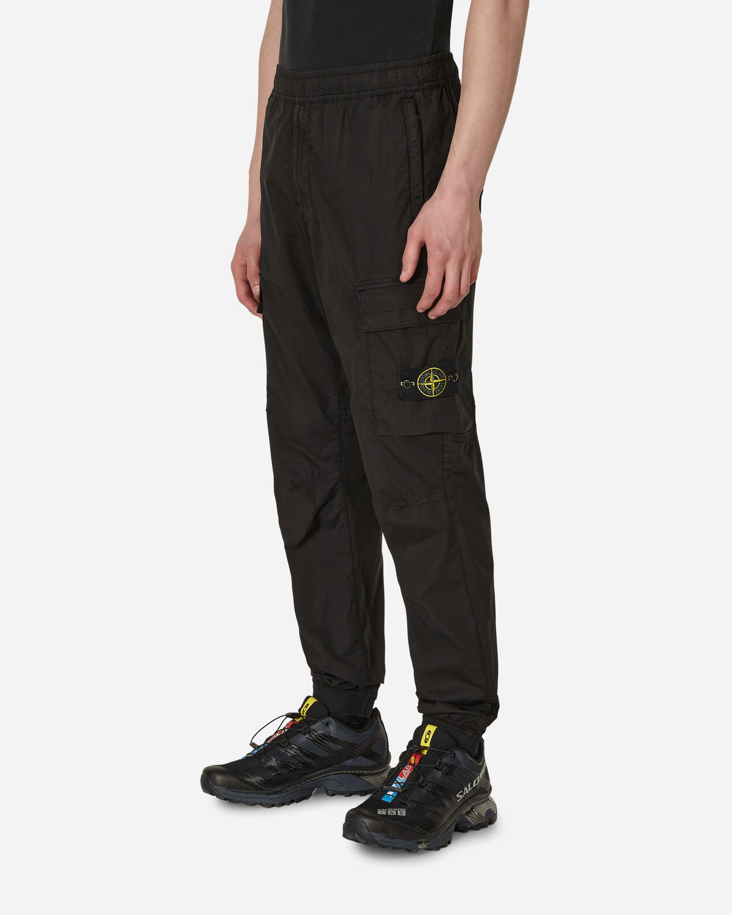 Nohavice Stone Island Regular Tapered Trousers Čierna | MO101531303 A0029, 1