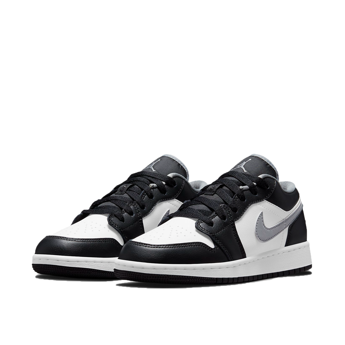 Tenisky a topánky Jordan Air Jordan 1 Low "Black Medium Grey" GS Čierna | 553560-040, 1
