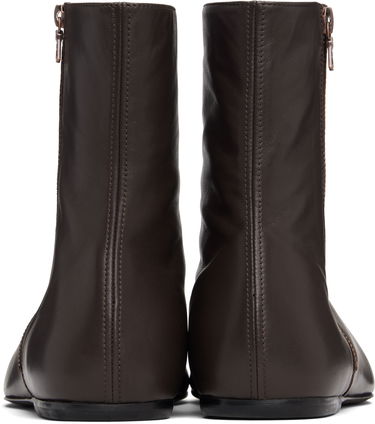 Tenisky a topánky Dries Van Noten Dries Van Noten Leather Sock Boots Čierna | 252-021709-112, 4
