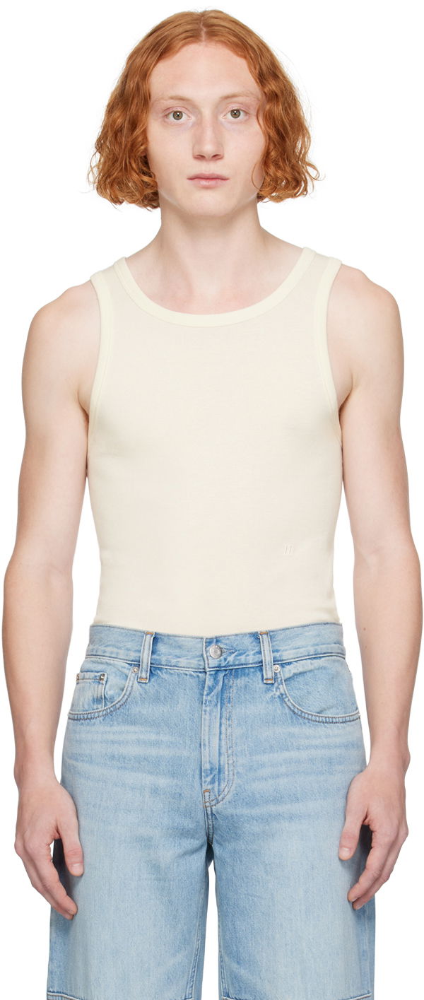 Tielko Helmut Lang Classic Tank Top Biela | O01HM518, 0