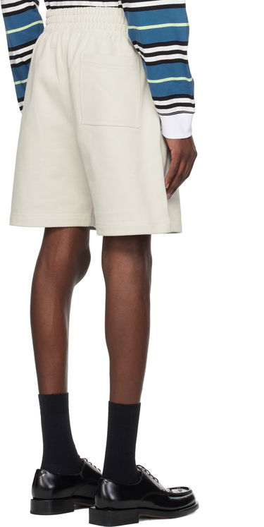 Šortky Burberry Burberry Knot Logo Cotton Shorts Béžová | 8109168, 2