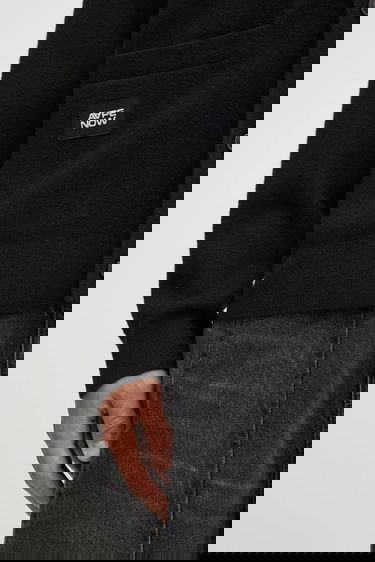 Sveter AAPE by A Bathing Ape AAPE Now V-Neck Button-Front Cardigan Čierna | AAPKNMC356XXP, 3