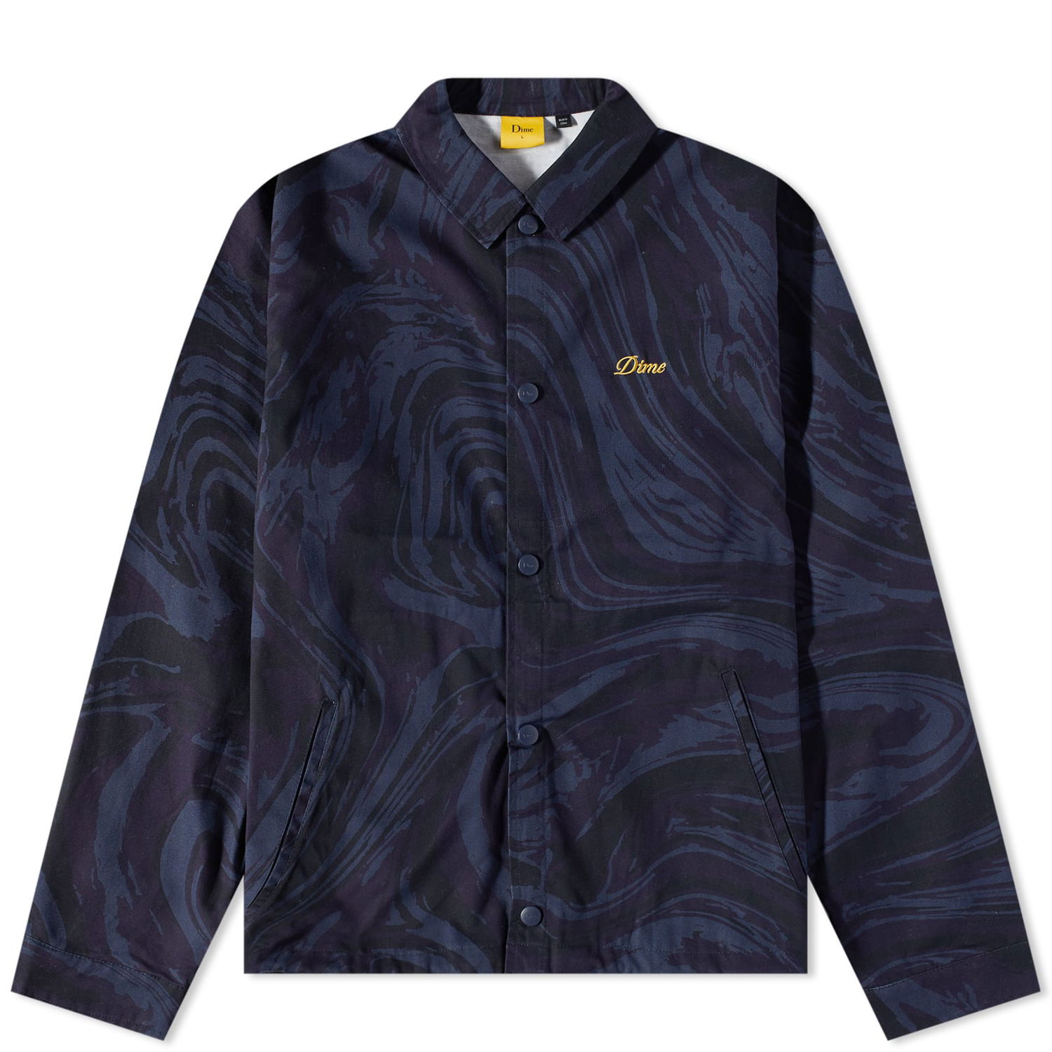 Bunda Dime Marble Coach Jacket Navy Navy | DIMESU232NVY, 0