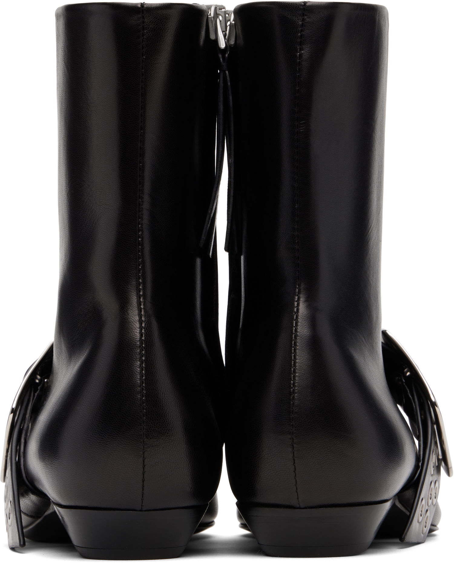 Tenisky a topánky Jil Sander Jil Sander Eyelet Buckle Ankle Boots Čierna | J15WU0105_P8226, 1