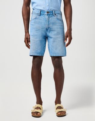 Šortky Wrangler Wrangler Frontier Denim Shorts Modrá | 112362492:40, 1