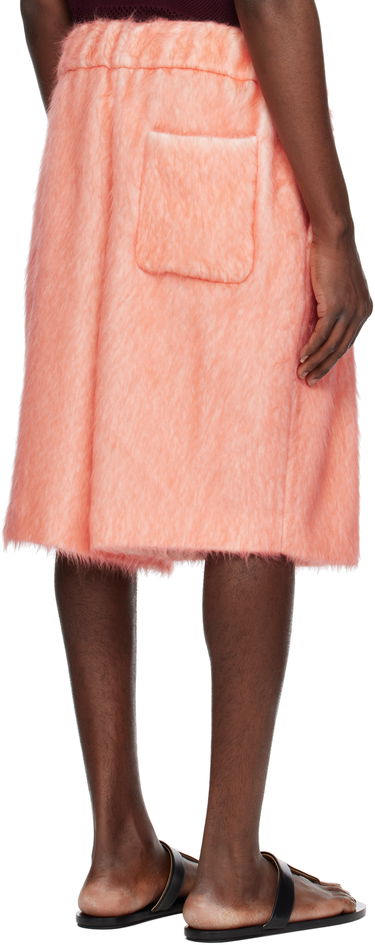 Šortky Dries Van Noten Dries Van Noten Pleated Shag-Knit Shorts Oranžová | 251-020953-1443, 2