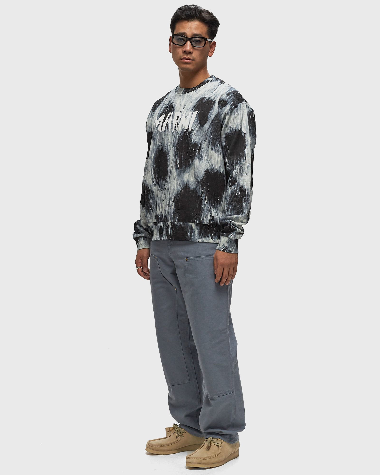 Abstract Print Sweatshirt in Size L