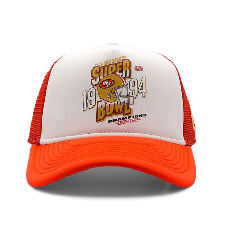 Klobúk New Era San Francisco 49ers NFL Super Bowl 9FORTY Trucker Cap One Size (56-59 cm) Červená | 60595295, 1