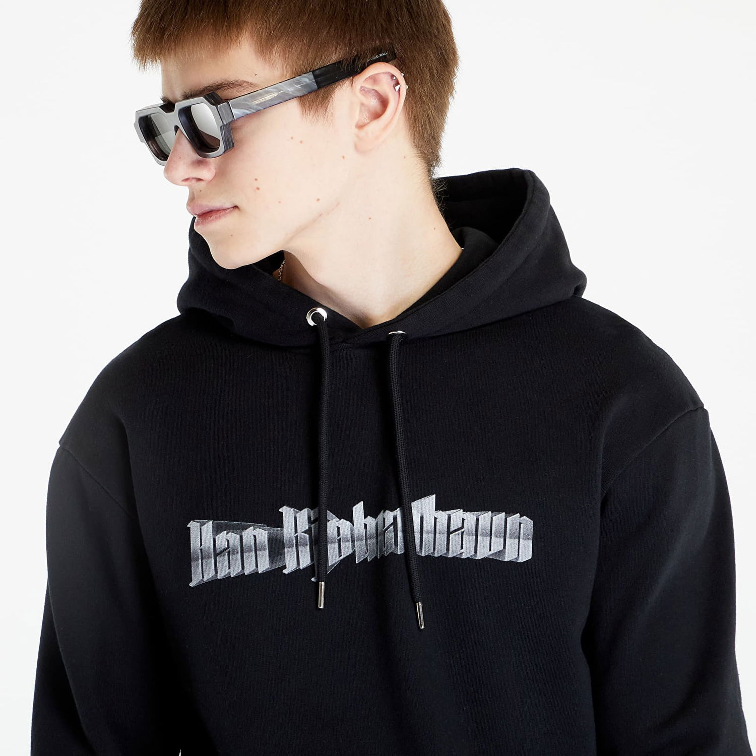 Mikina Han Kjøbenhavn Artwork Regular Hoodie Čierna | M-132751-001, 0