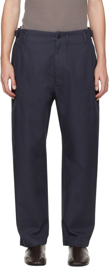 Nohavice LEMAIRE LEMAIRE Carrot Pants Navy | PA1254 LF1452, 0