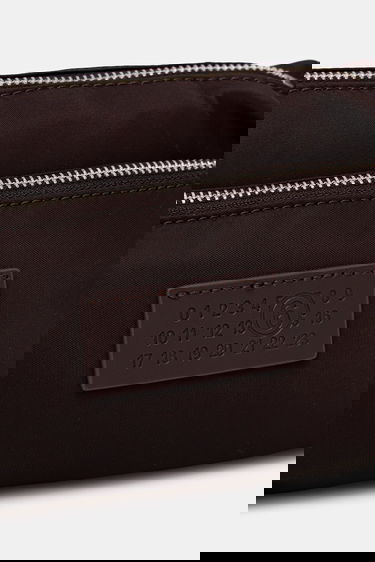 Taška cez rameno Maison Margiela Textile Multi-Pocket Shoulder Bag Hnedá | SB5WG0023.P8504.T5075, 3