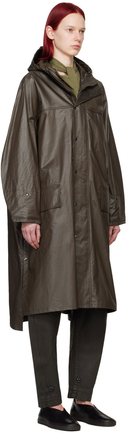 LEMAIRE Hooded Long Raincoat