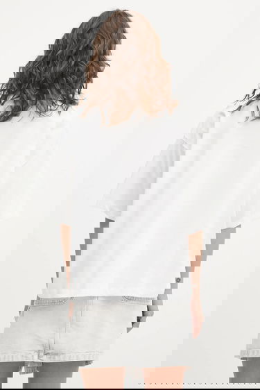 Tričko Carhartt WIP Short Sleeve Oversized T-Shirt Cream Of The Crop Biela | I035244.02XX, 2